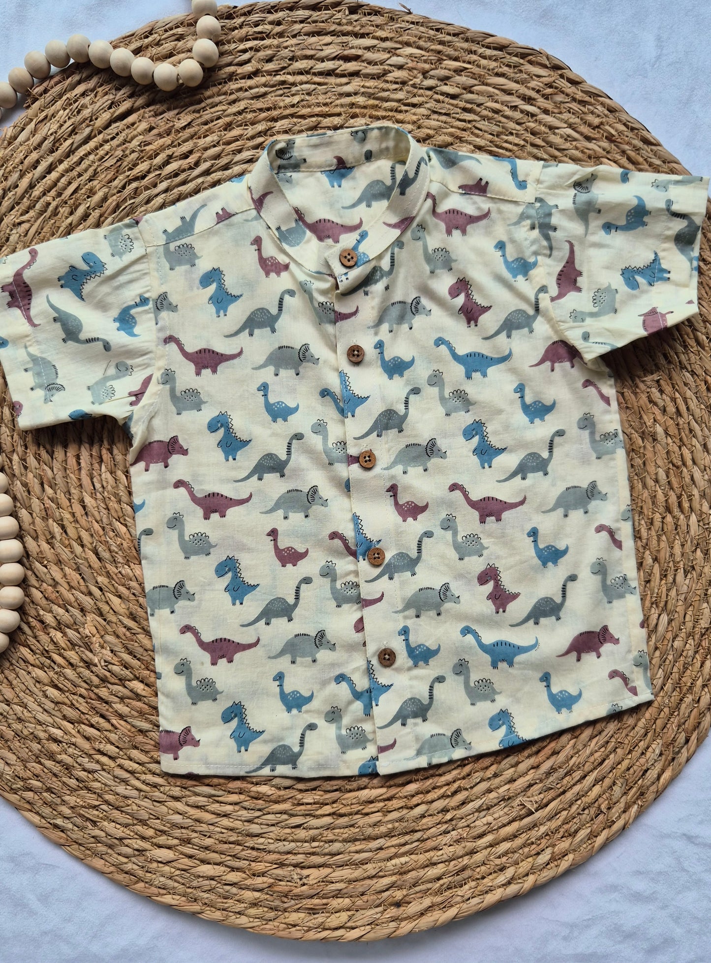 Kids Cotton Dino Shirt (2-5years)