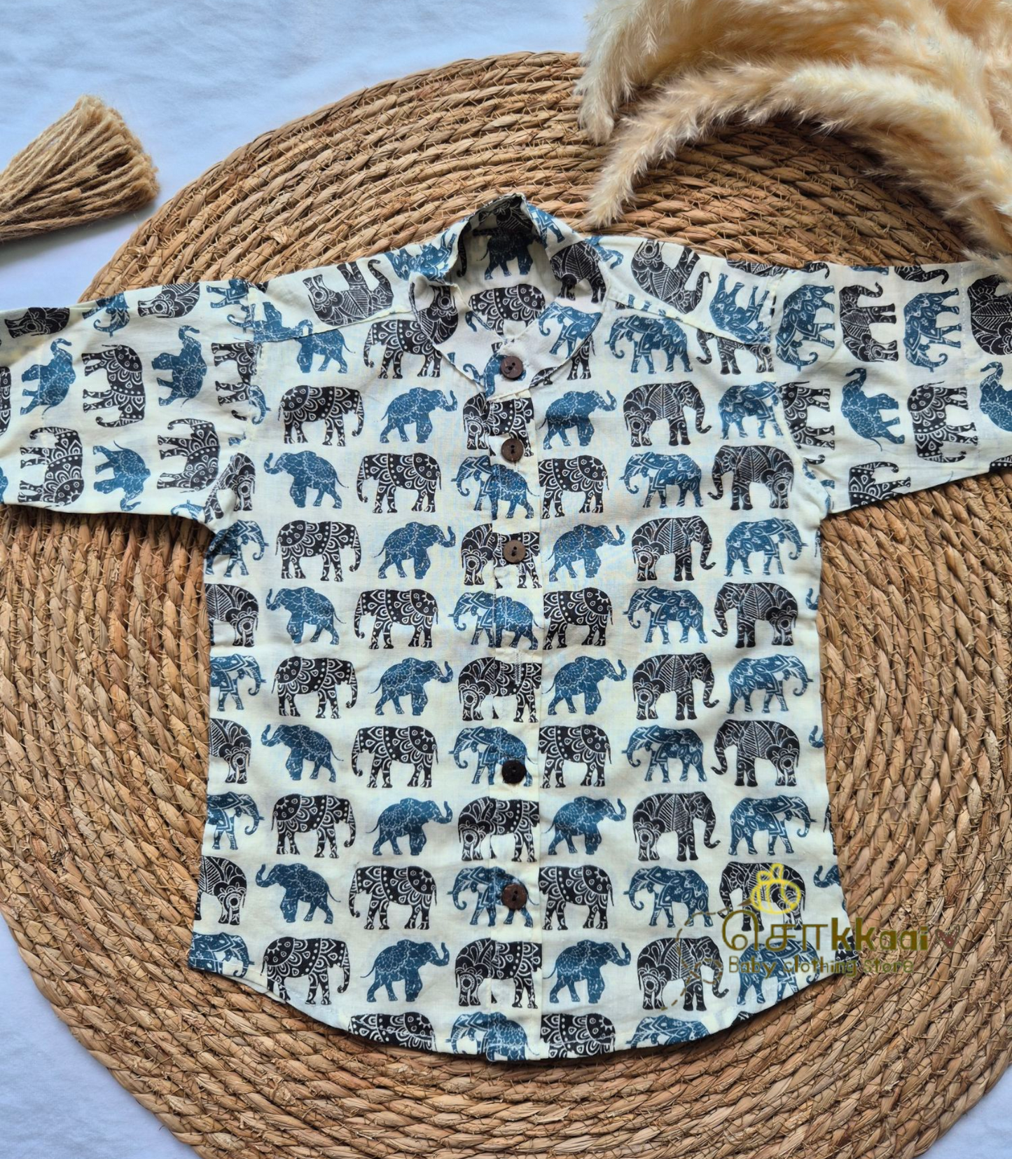 Blue Elephant Dad-Son Combo - (1 to 5 years)
