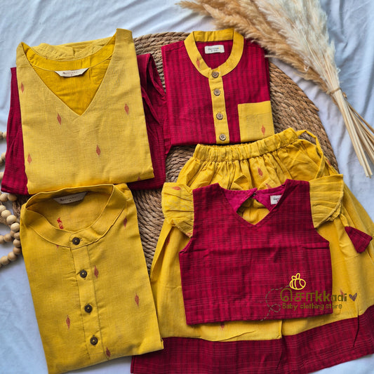 Mustard & Red - Mom Combo
