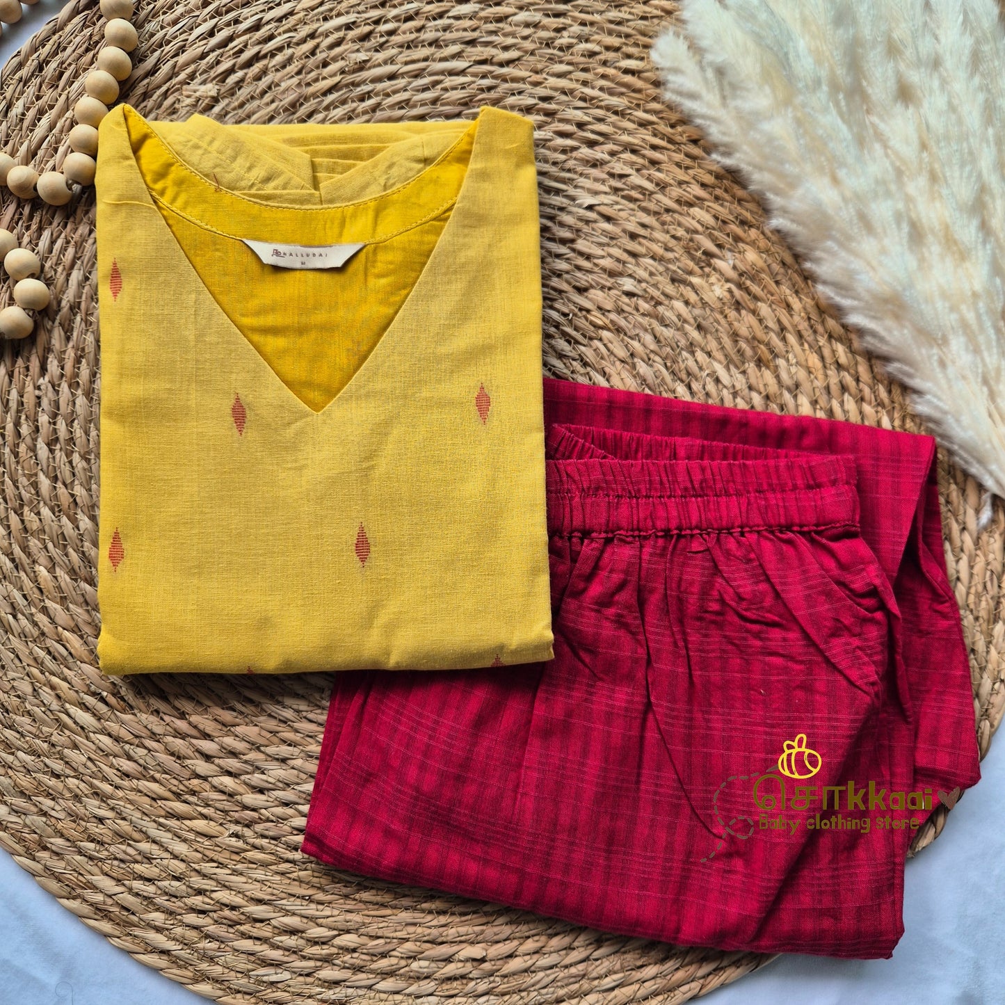 Mustard & Red - Mom Combo