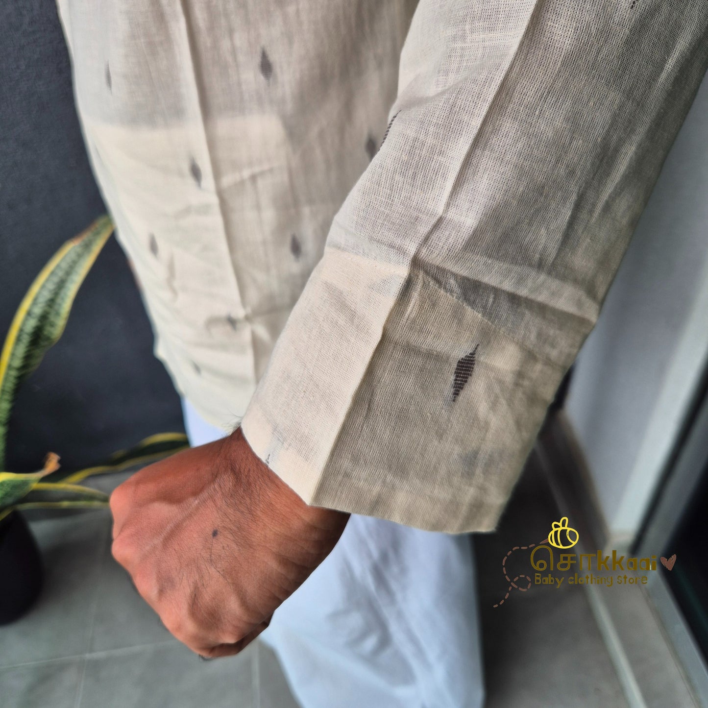 Off white & Grey - Dad Combo
