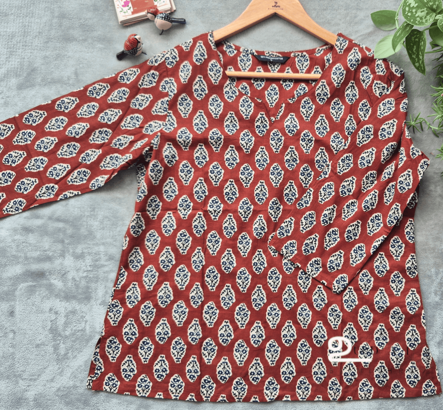 Brown butta Womens short top - S to 2XL