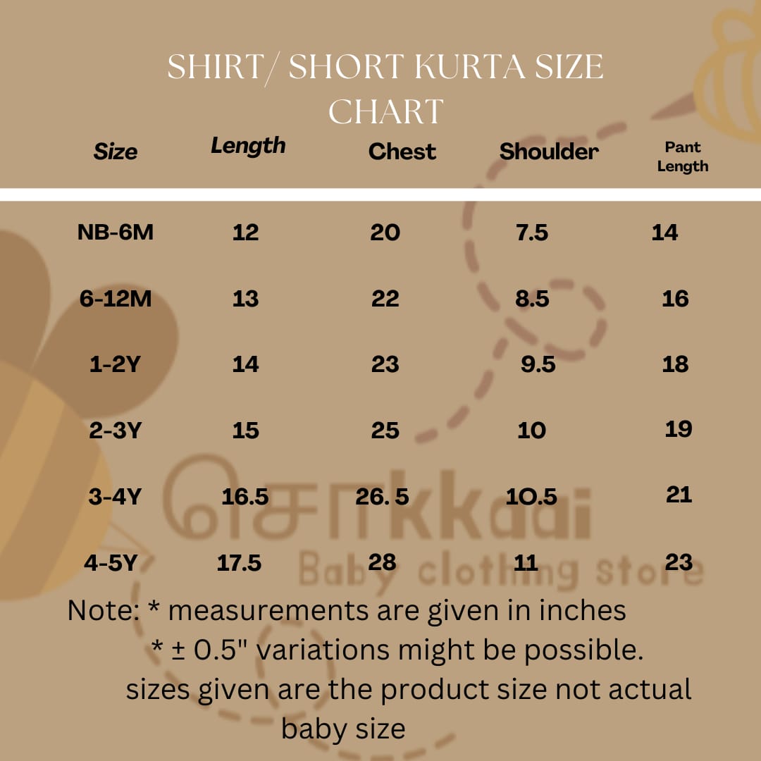 Black Pichwai Cow Cotton Kids Dhoti Set (0-5yrs) - Sokkaai