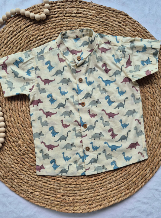 Kids Cotton Dino Shirt (2-5years)