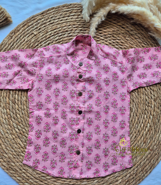 Pink floral Mom-Son Combo