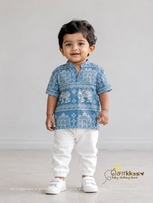 Blue Trail Kurta (1-6years) - Unisex - Sokkaai
