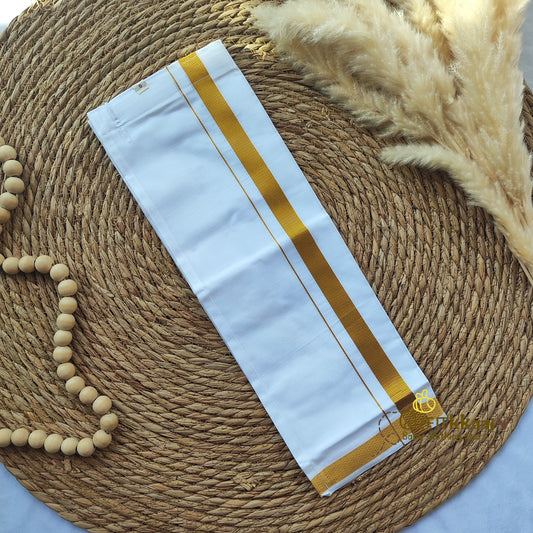 Cotton white Veshti