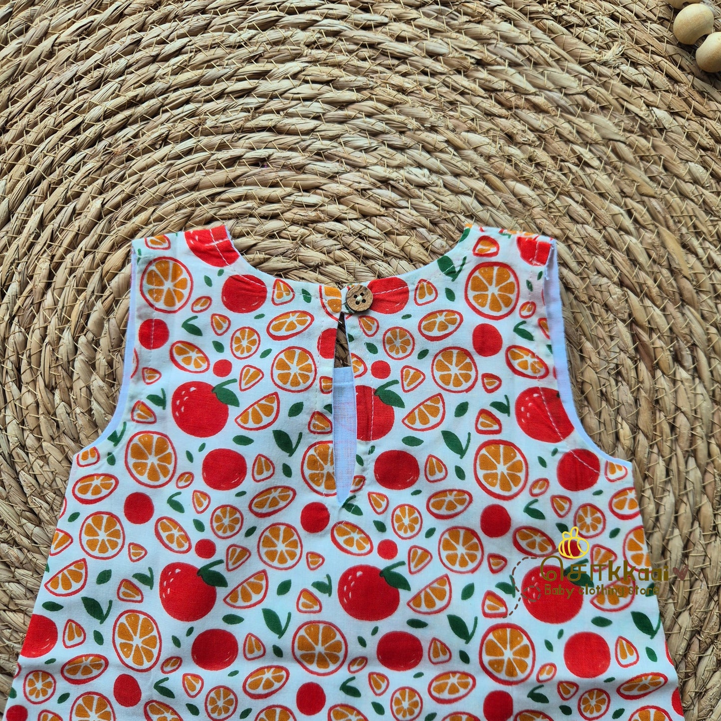 Citrus Pop A-line frock - (0-6years) Sokkaai