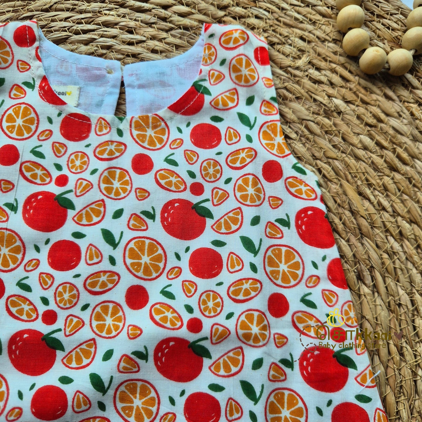 Citrus Pop A-line frock - (0-6years) Sokkaai