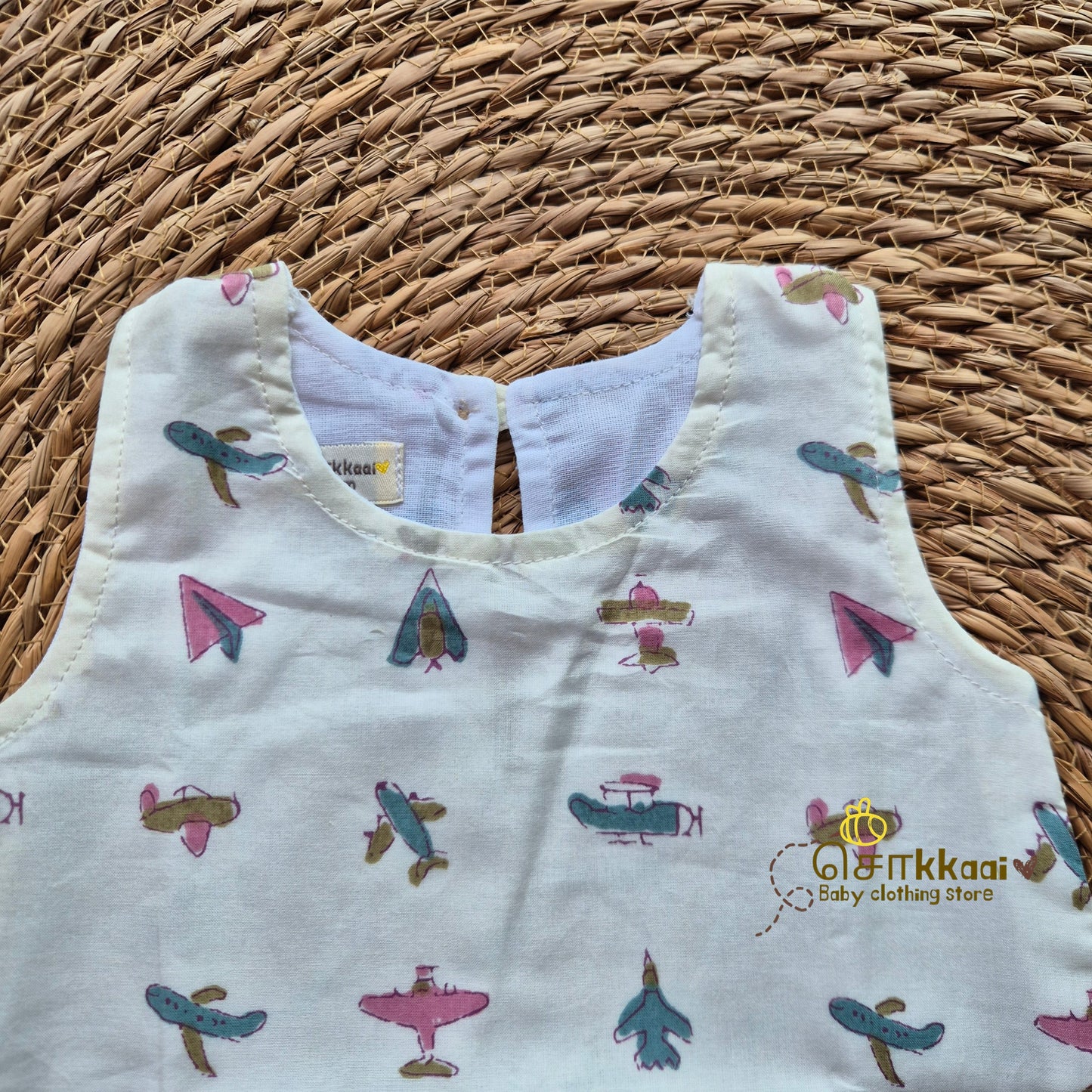 Little Aviator A-line frock - (0-6years) Sokkaai