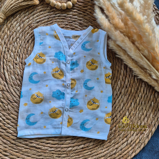 100% Organic Muslin Jabla New Born - Sokkaai