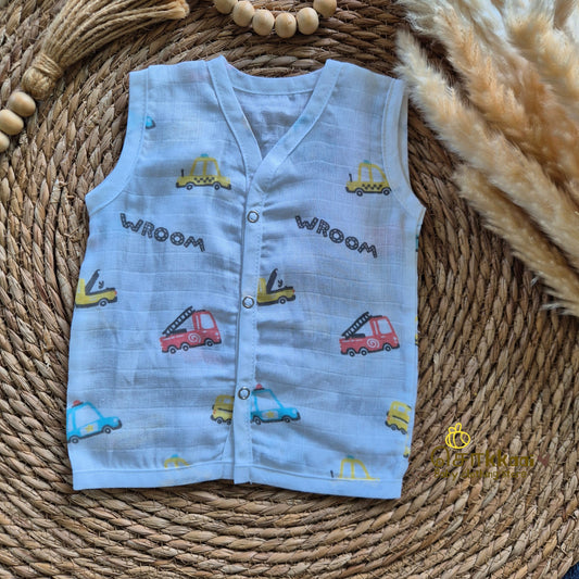 100% Organic Muslin Jabla New Born - Sokkaai