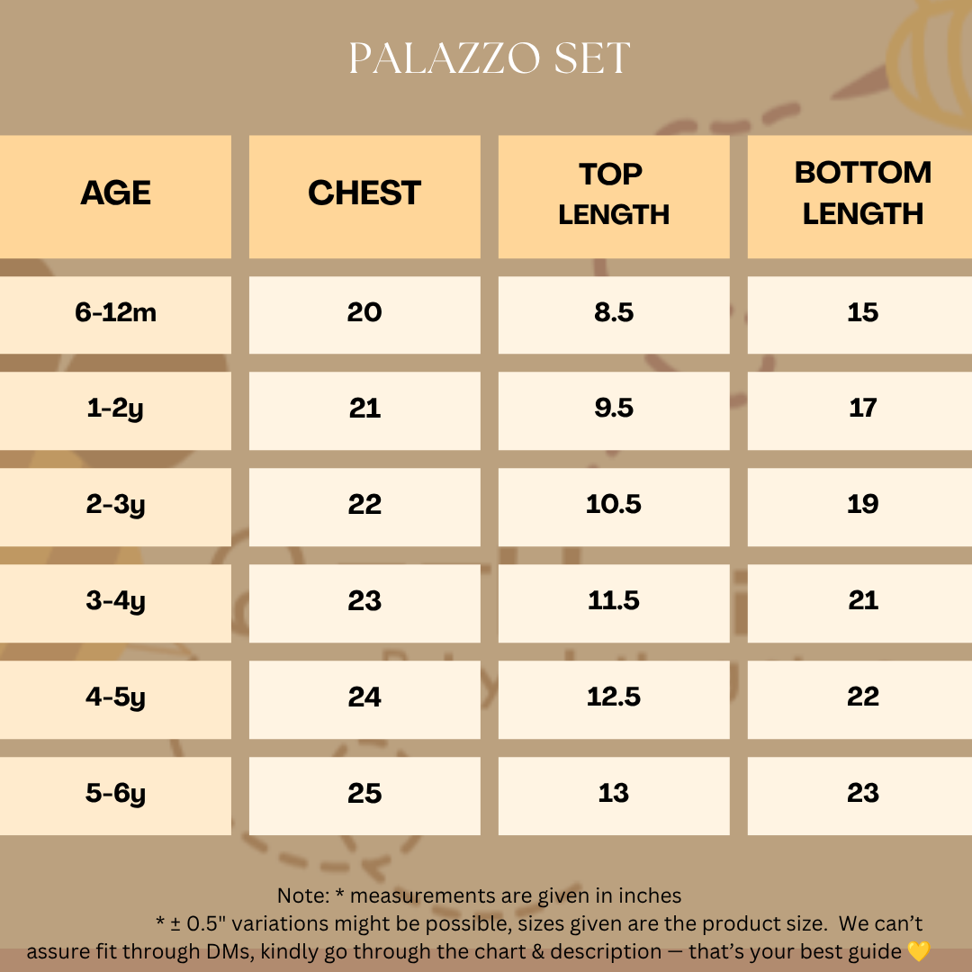 Black Bloom Kalamkari Palazzo Set (1-6years) - Sokkaai