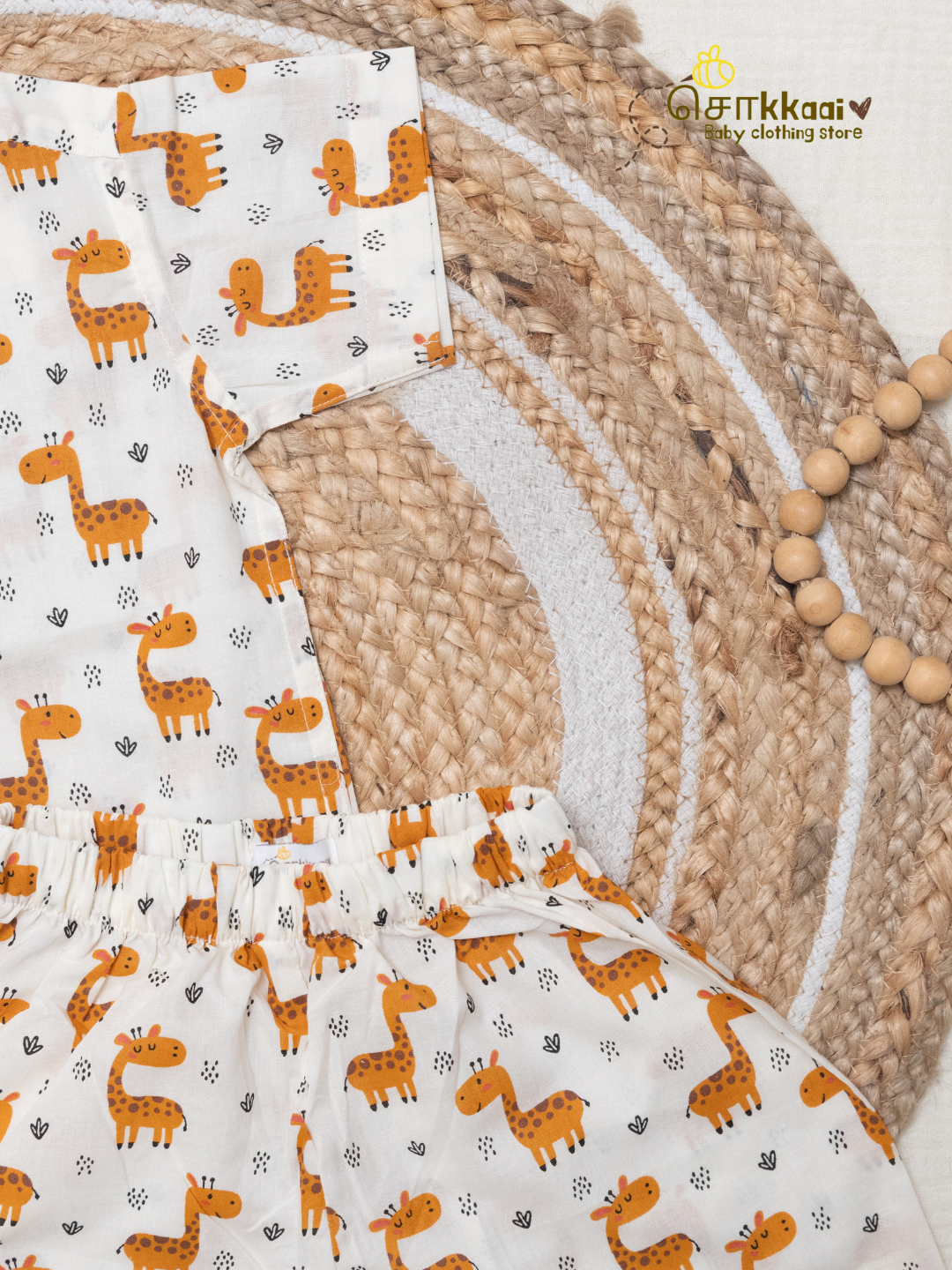 Happy Giraffe Coord Set - Sokkaai