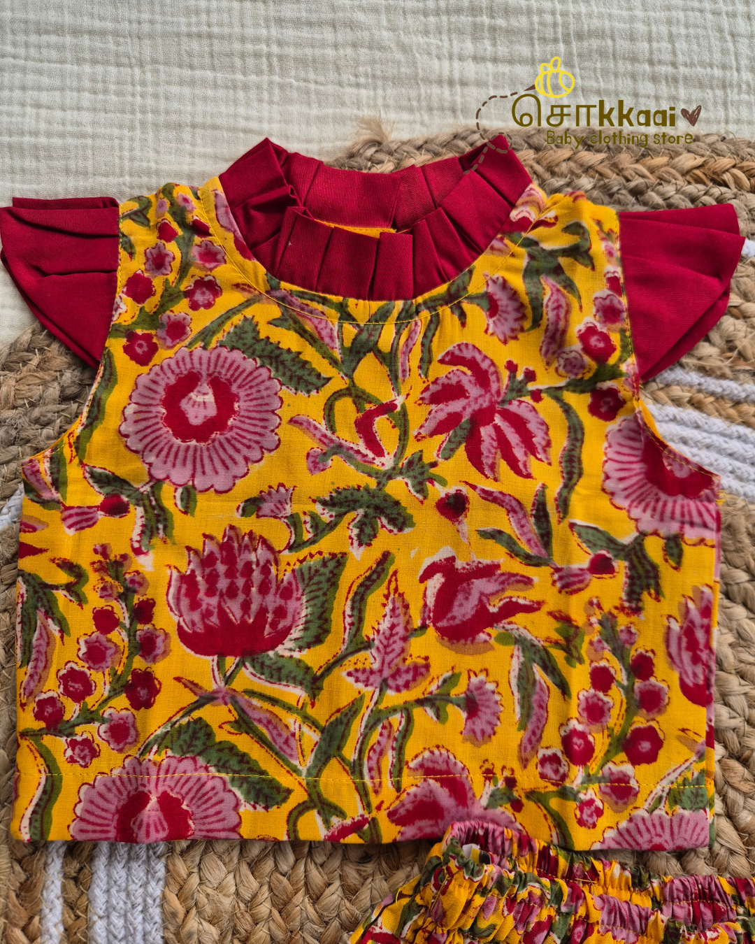 Marigold Garden Skirt and Top Girls (6m-6years) - Sokkaai