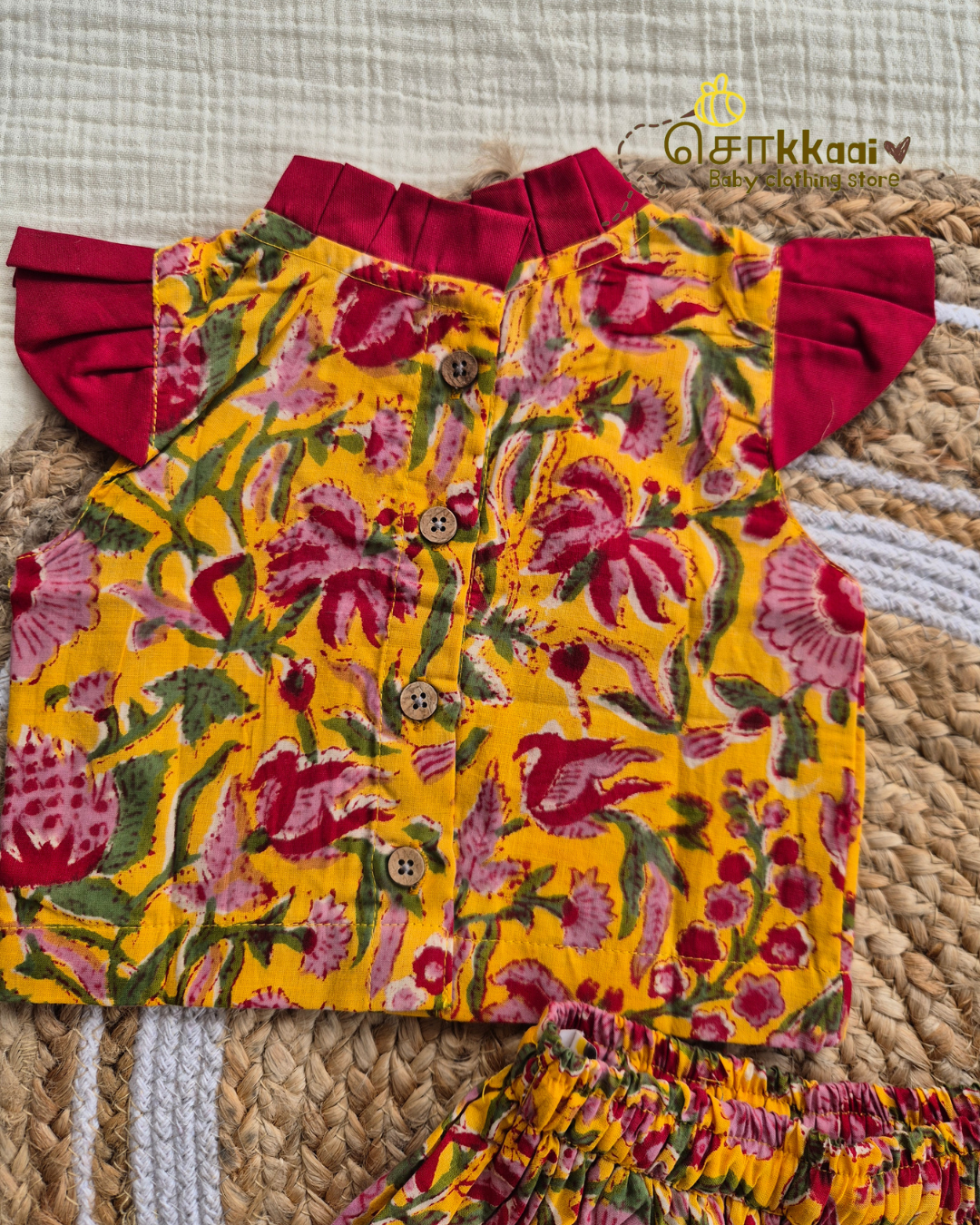 Marigold Garden Skirt and Top Girls (6m-6years) - Sokkaai