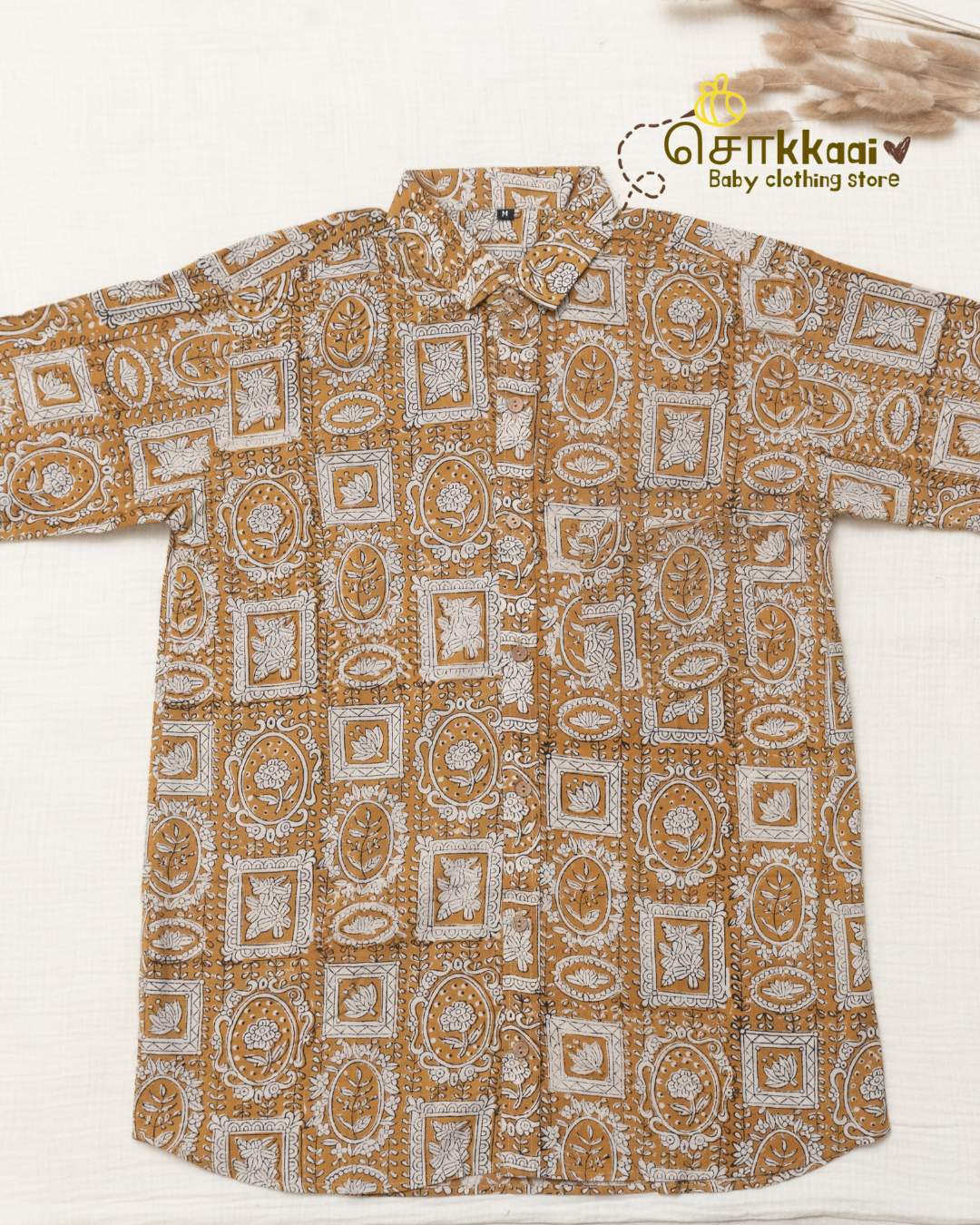 Mustard Tales Standard Collar Men Shirt (M-XXL) - Dad