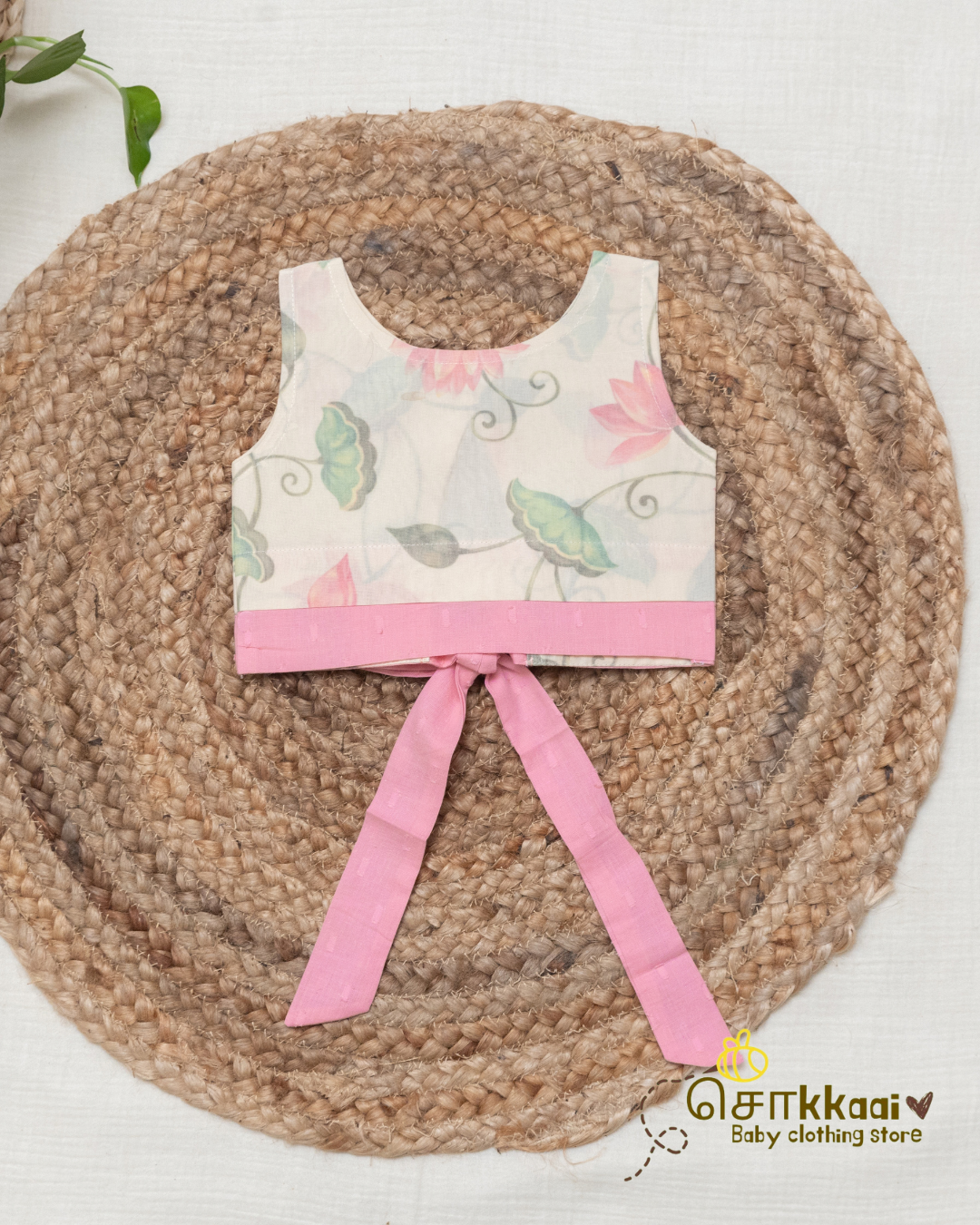 Lotus Breeze Cotton Skirt & Top Set (6m-5years) - Sokkaai