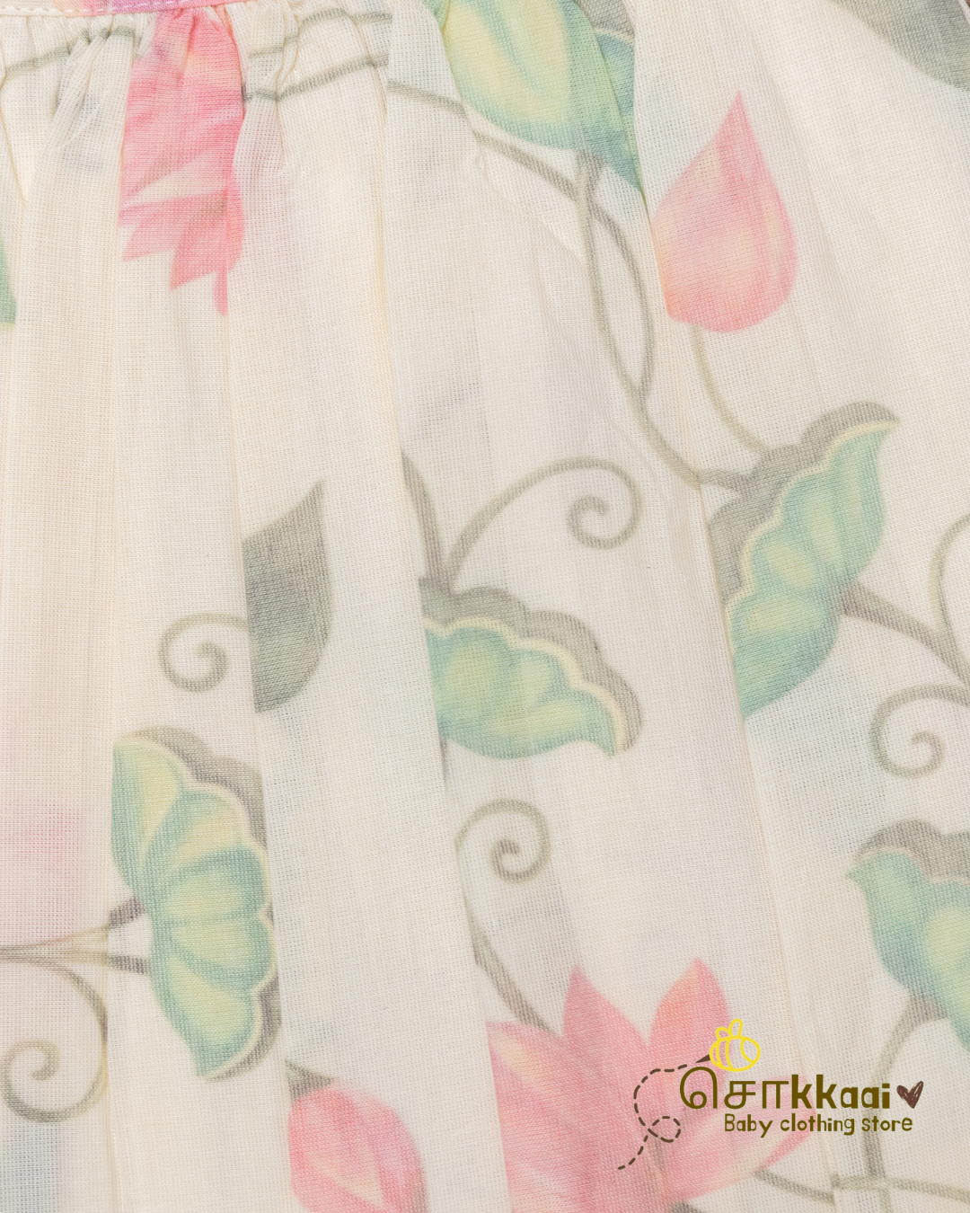 Lotus Breeze Cotton Skirt & Top Set (6m-5years) - Sokkaai