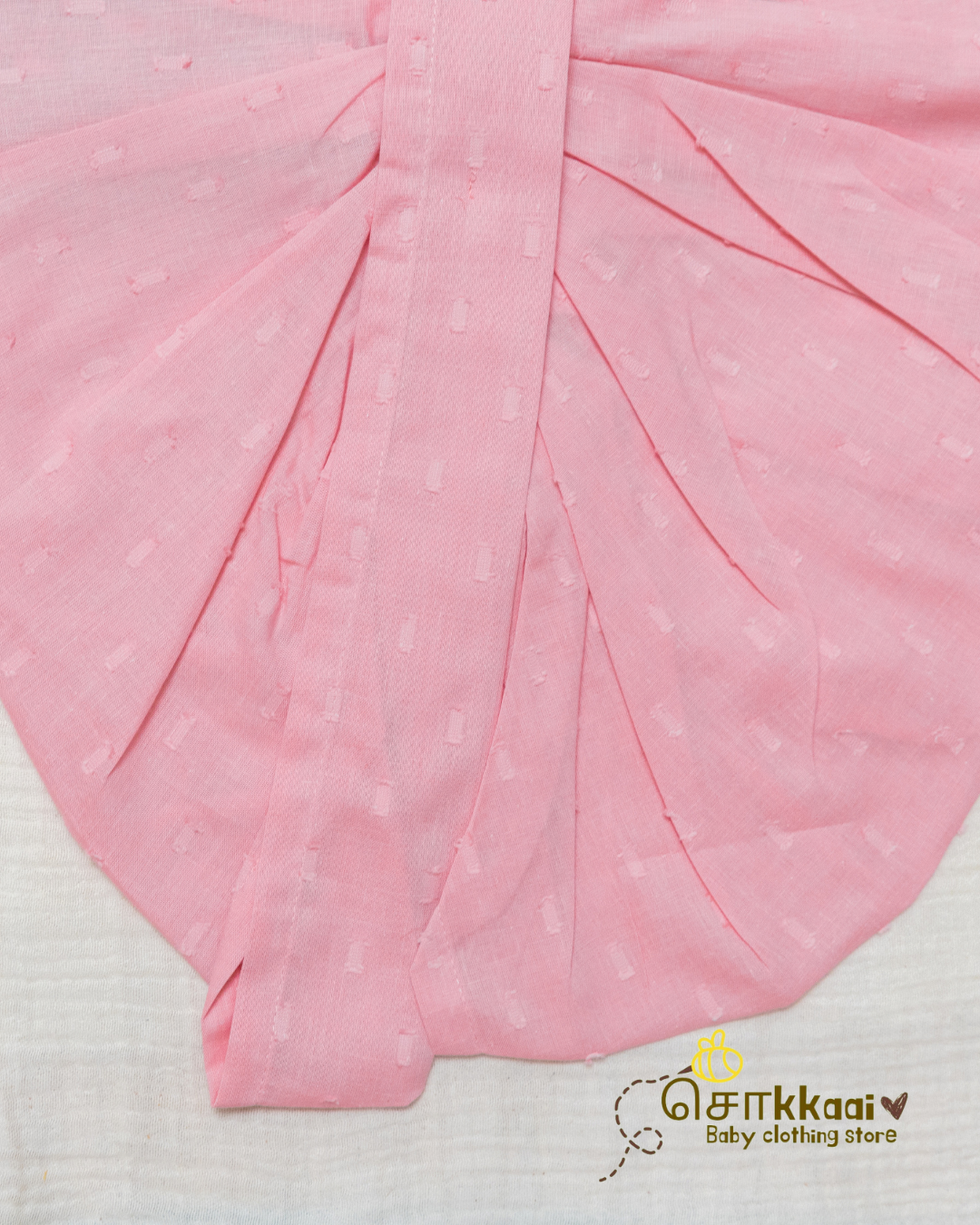 Lotus Breeze Cotton Dhoti Set (0-5yrs) - Sokkaai