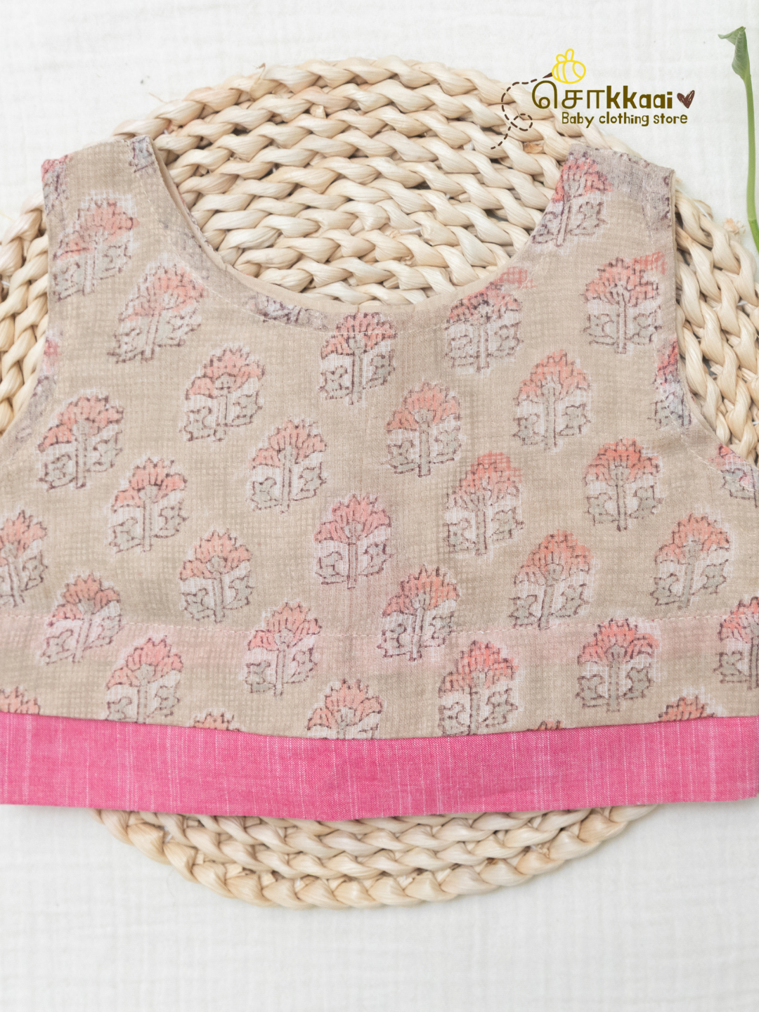Misty Rosewood Kota Cotton Skirt & Top Set (6m-5years) - Sokkaai