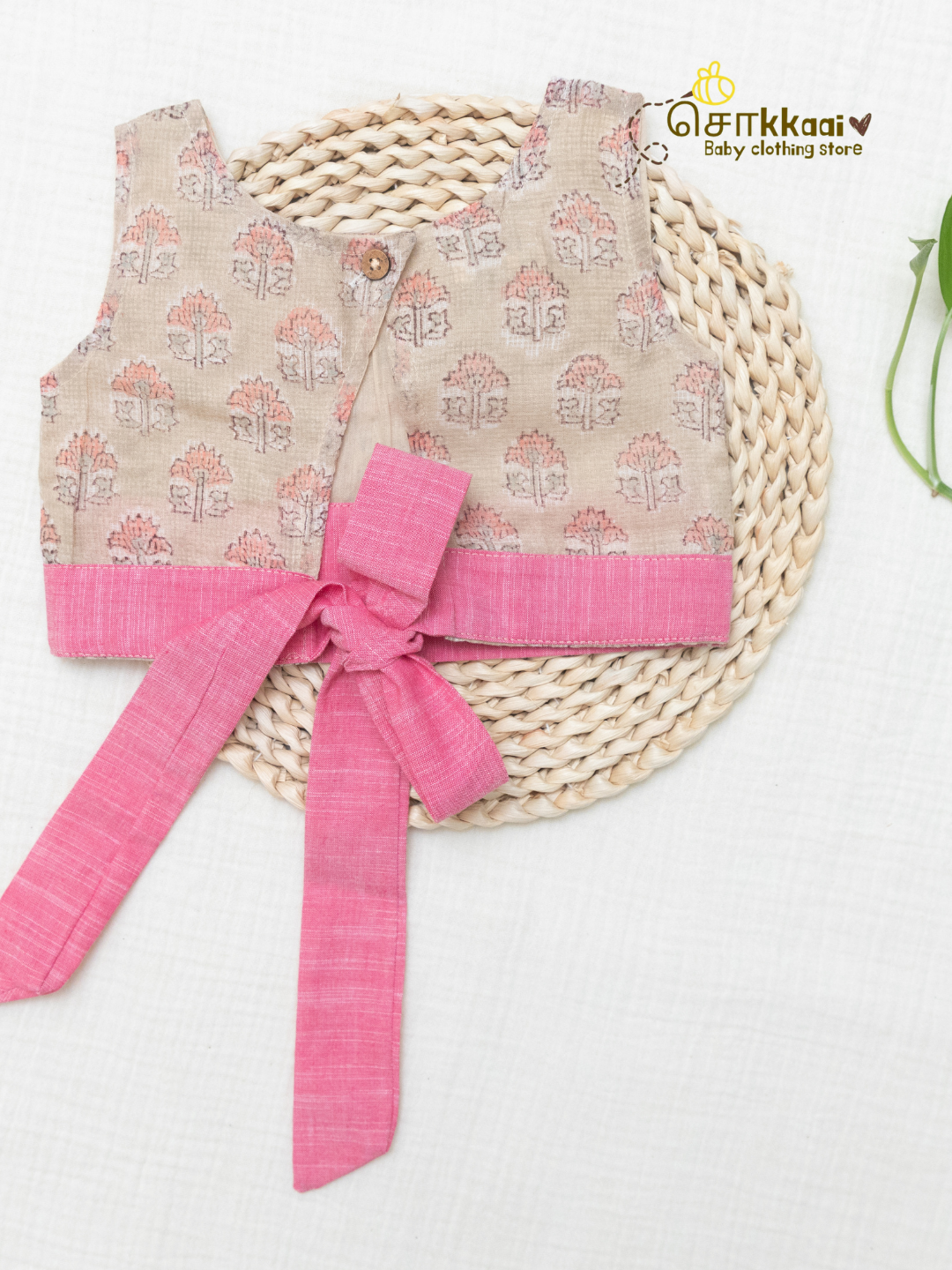 Misty Rosewood Kota Cotton Skirt & Top Set (6m-5years) - Sokkaai
