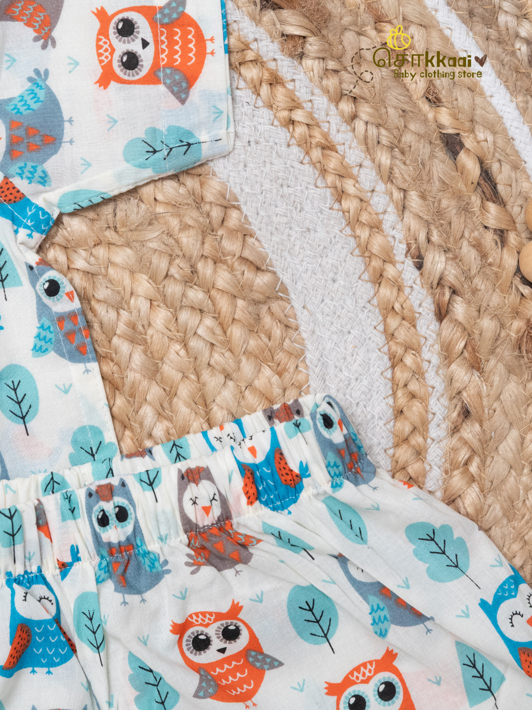 Little Owl Coord Set - Sokkaai