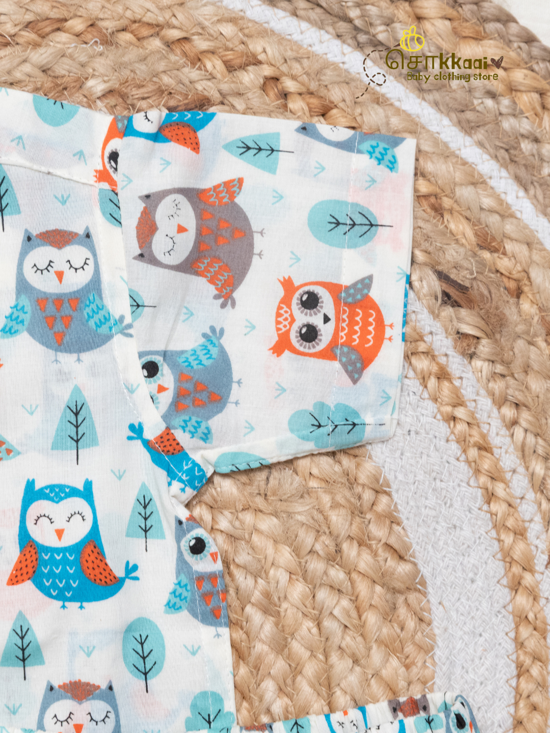 Little Owl Coord Set - Sokkaai