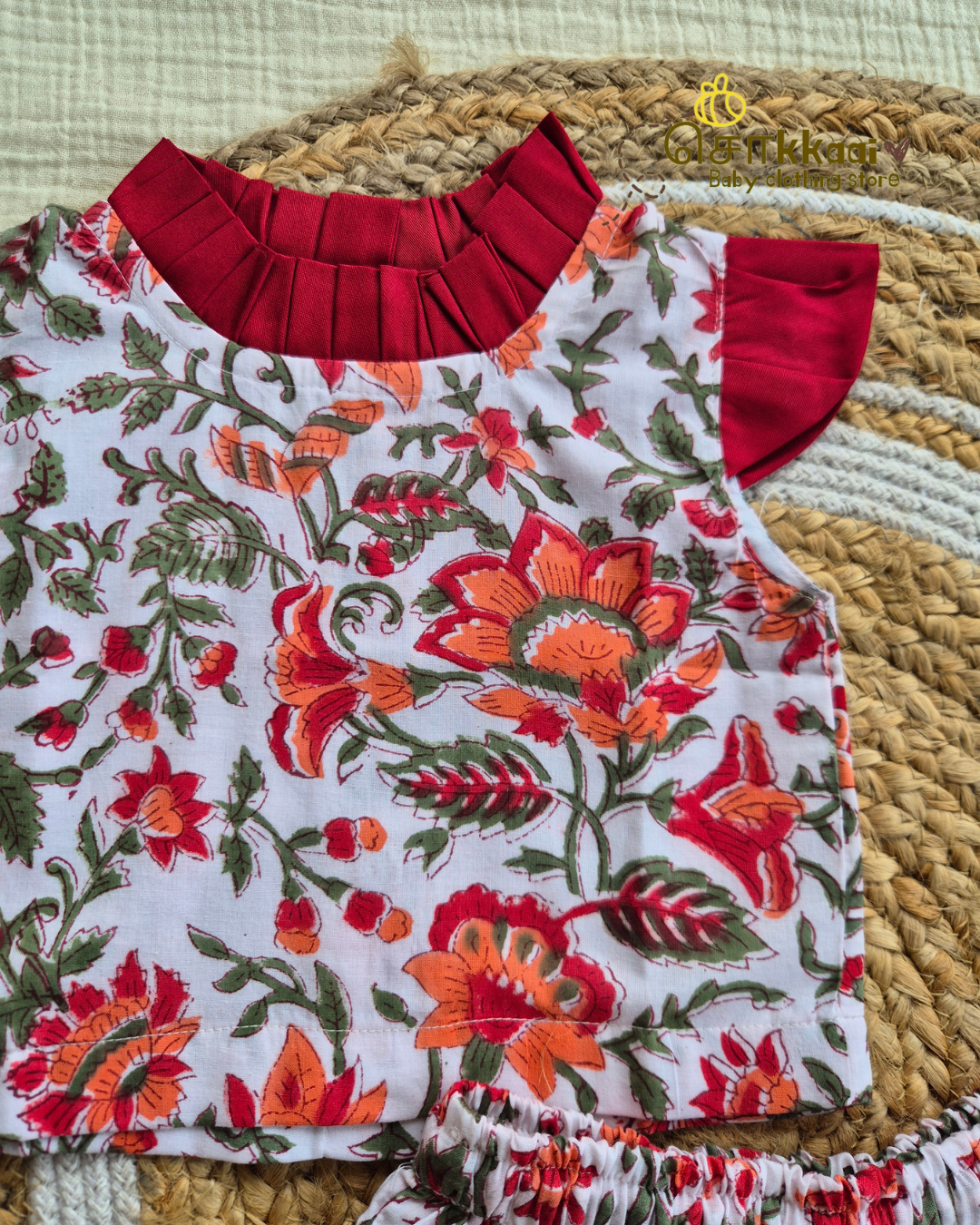 White Blooming Garden Skirt and Top Girls (6m-6years) - Sokkaai