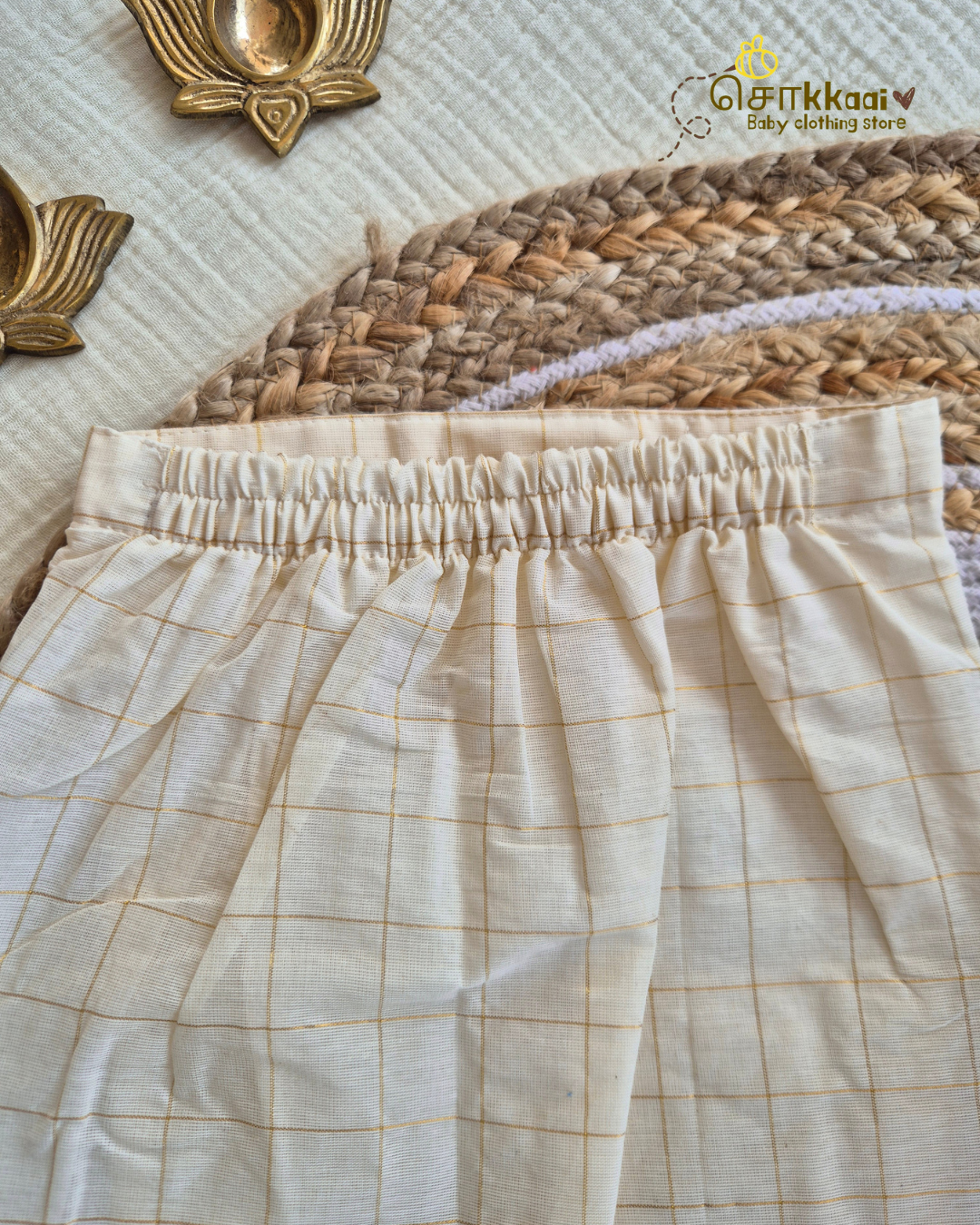 Onam Folklore Shirt with Veshti (6m-6yrs) - Sokkaai