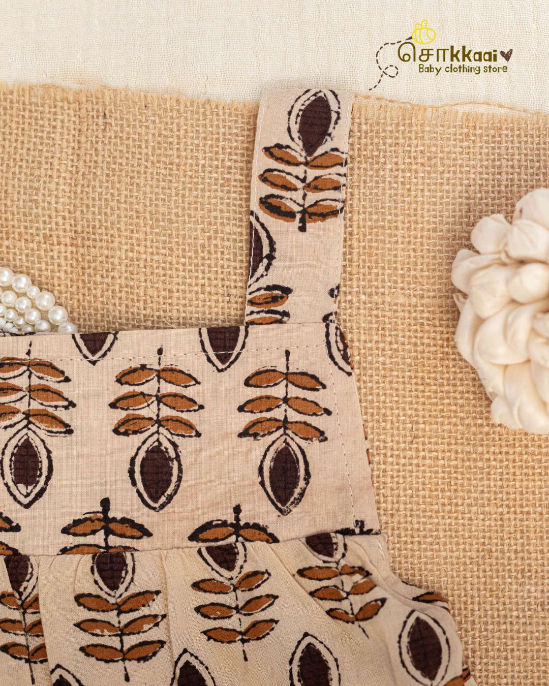 Autumn Leaf Tiered Frock (6m-6years) - Sokkaai